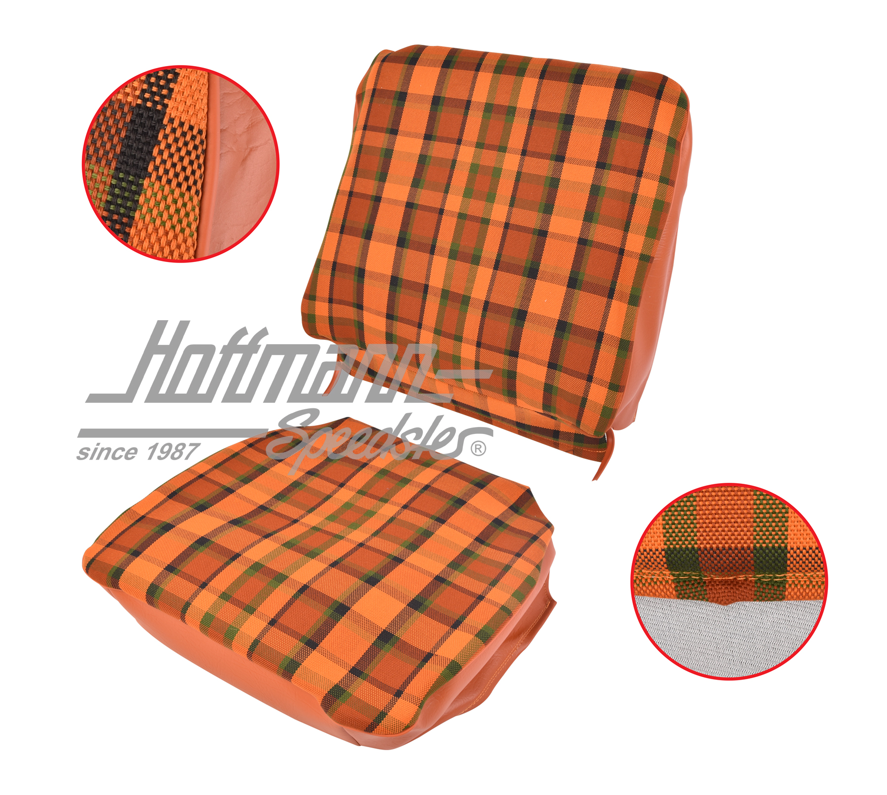 Funda para asiento, Westfalia, rojo/naranja, 68-74 |  | 098-1300-63