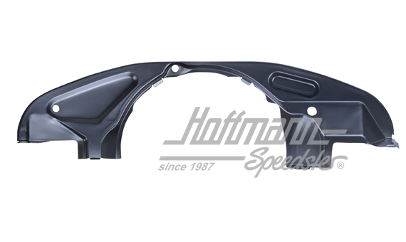 Chapa frontal, negra, -7.70 | 113 119 517 R | 010-1480