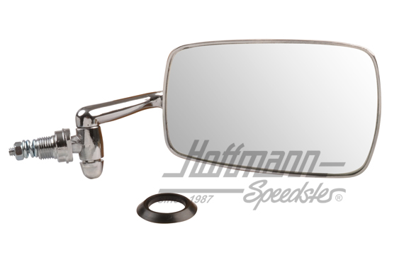 Retrovisor exterior, Escarabajo Berlina, cromado, derecho | 113 857 514 D | 045-9202
