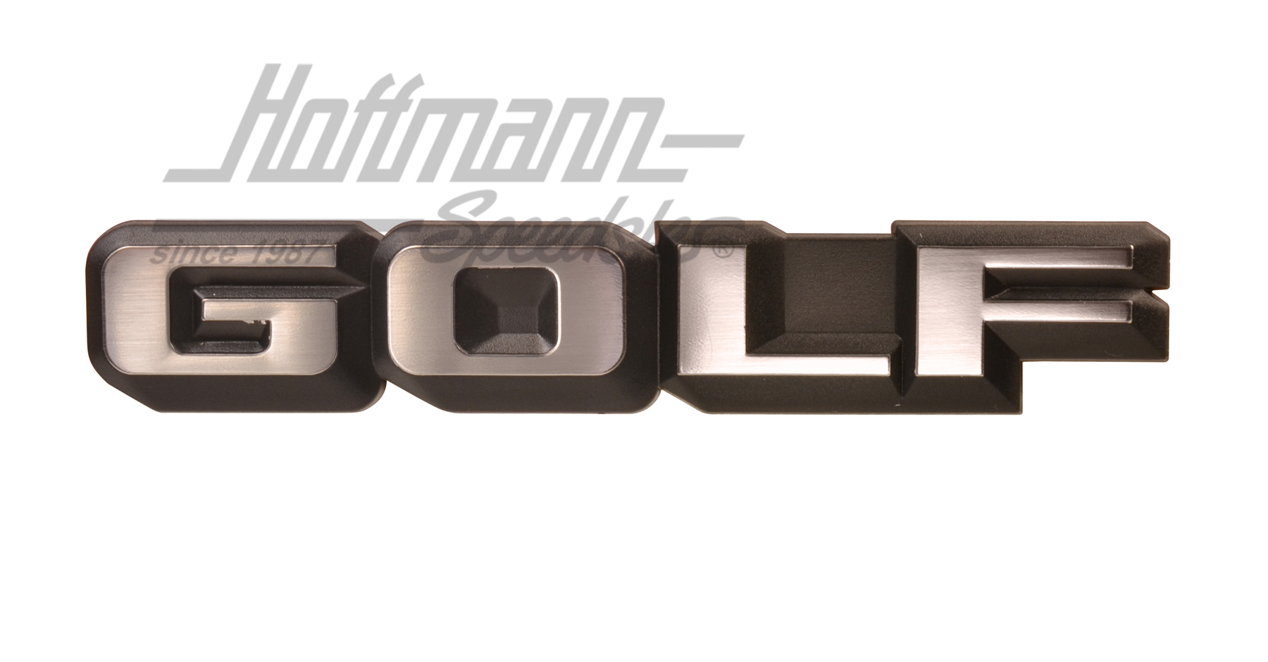 Logotipo, Golf, cromado, posterior | 191 853 687 F GX2 | 208-6520-14