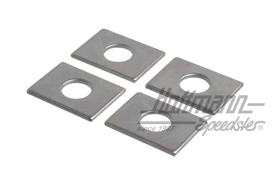 Arandelas distanciadoras, soporte de cojinete, 1.53 mm                                              
