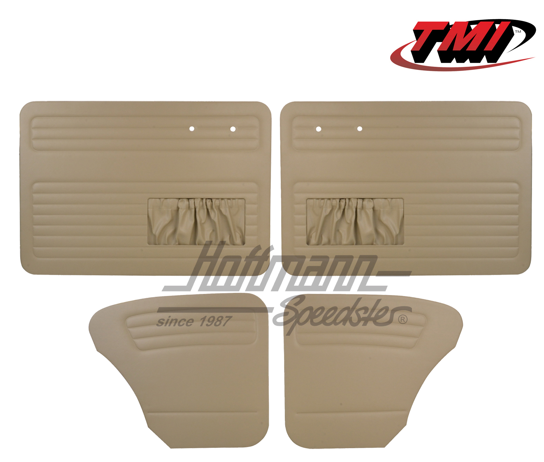 Paneles de puerta y de laterales, Escarabajo Sedán, 55-64, beige | 10-1127-14 | 055-7505