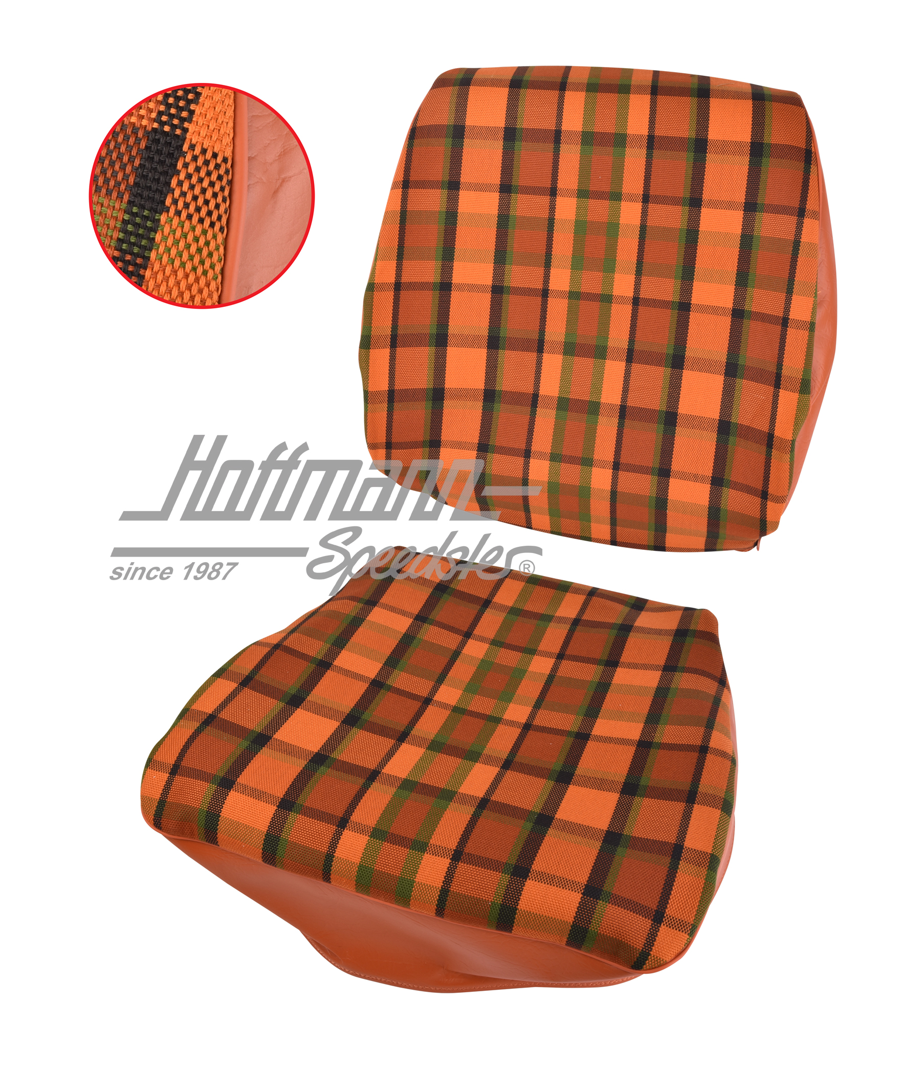 Funda para asiento, Westfalia, rojo/naranja, 74-79 |  | 098-1275-63