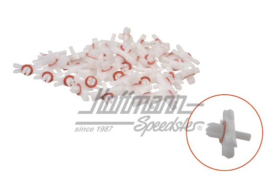 Clips de moldura, Golf 1, moldura ancha | 155 853 585 | 180-1150-10