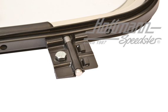 Ventanilla giratoria, compl. Furgoneta T2, cromada, izqda.                                          