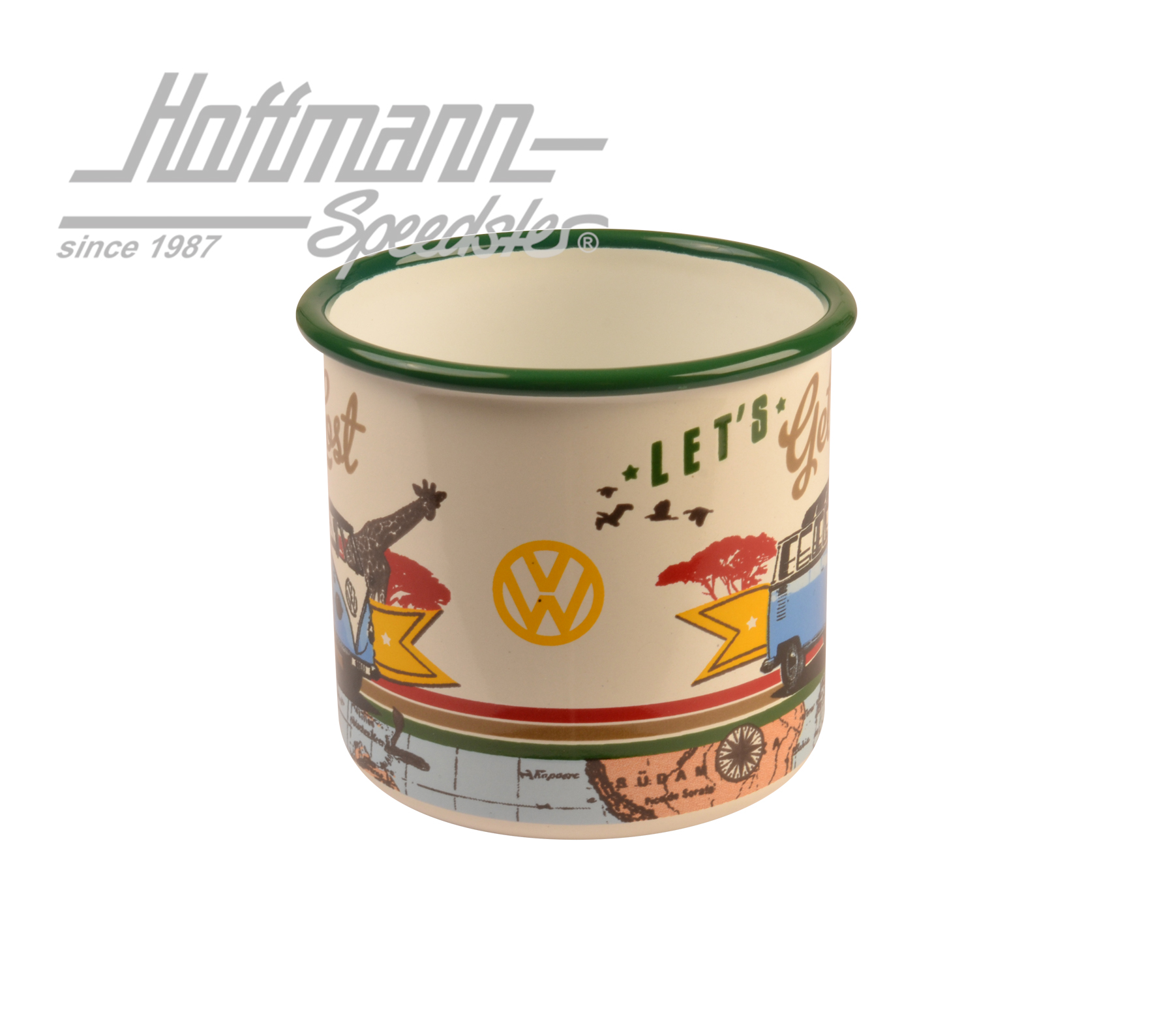 Taza de chapa, Bulli,  Let´s Get Lost                                                               