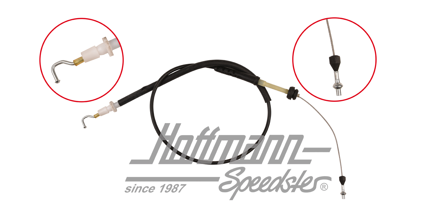 Cable de acelerador, Bus T4, 2.5 gasolina, 9.90-6.03
 | 701 721 555 Q | 407-1010