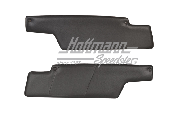 Visera parasol, 914, sin espejo, negra                                                              