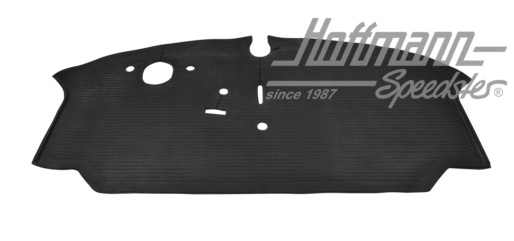 Estera de goma, cabina del conductor, Furgoneta T2, 8.72-7.79                                       