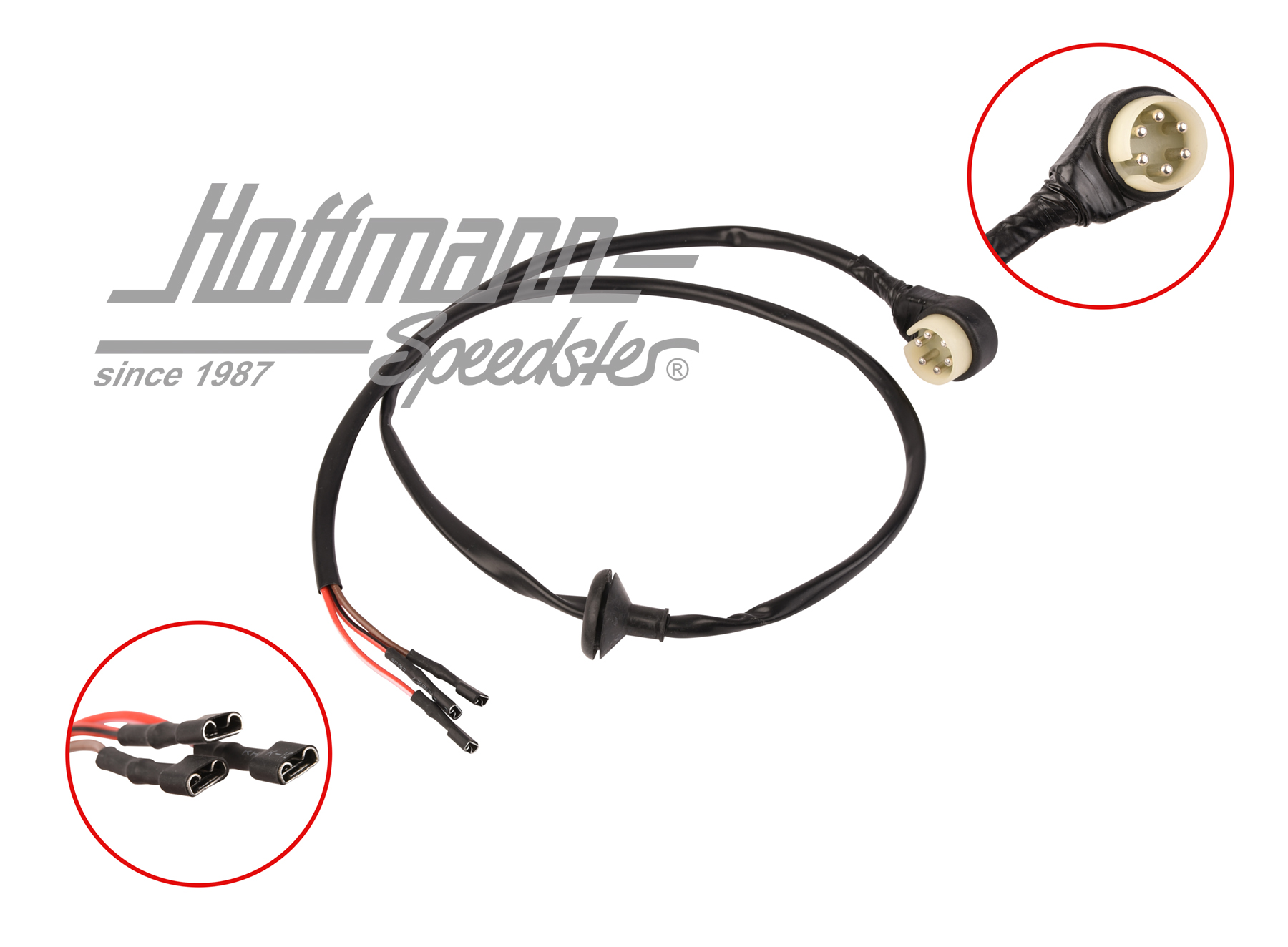 Juego de cables, motor del elevalunas, 911, 75-89, derecho | 911 612 104 02 | 580-1294-52