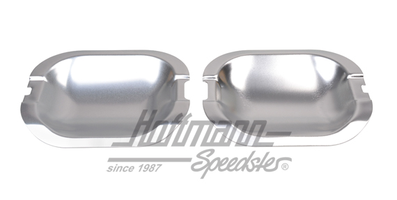 Protecciones de manilla de la puerta, aluminio, Golf 3, 2-puertas                                   