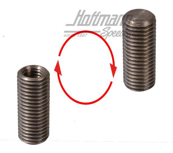 Inserto roscado, espárrago, 12/8mm/29mm | 043 101 130 | 010-1000-10