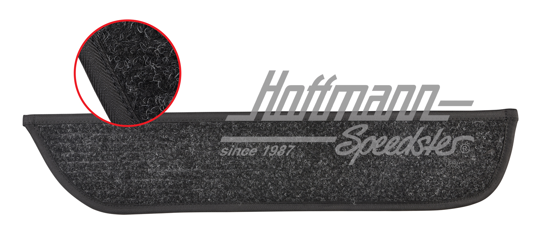 Alfombra, escalón de puerta corredera, Furgoneta T4, antracita | --- --- --- | 408-9900