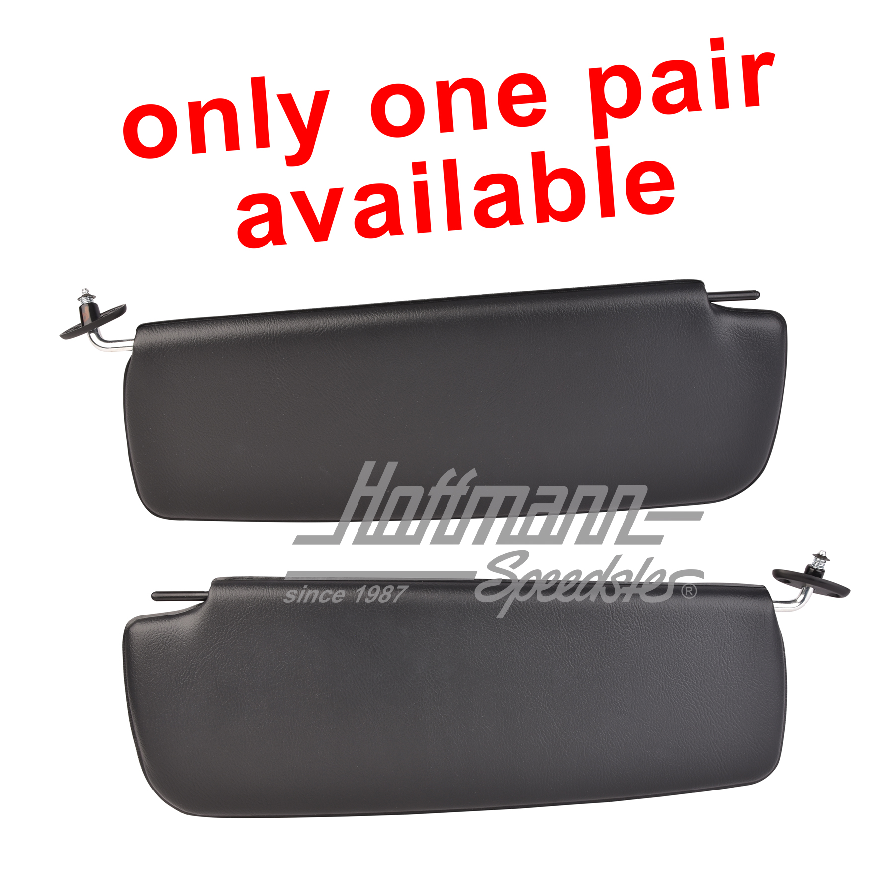 Viseras parasol, Tipo 3 sin espejo, negro | 21-3014-11 | 069-9770-11