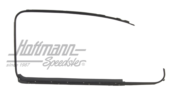 Marco decorativo de puerta compl., negro, dcha., 8.64- | 113 853 322 S | 020-5227-02