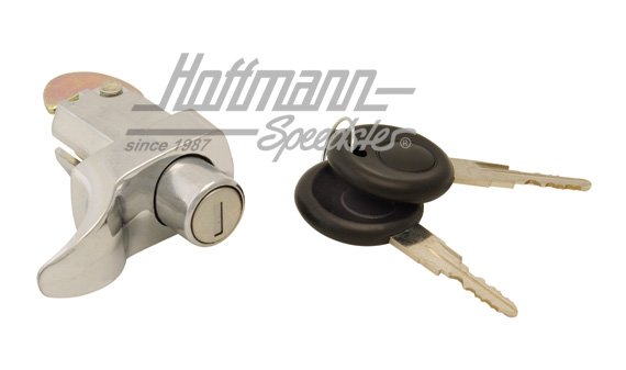 Cerradura de capó motor, 8.71-, cromada | 113 827 503 H | 020-2474