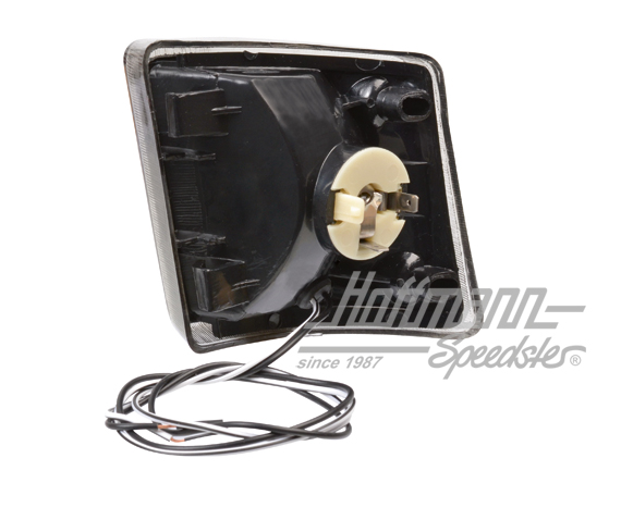 Intermitente, negro, T3, 79-92, anterior, derecha                                                   