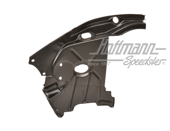 Chapa de motor, 964, anterior, negra, izquierda | 964 106 283 08 | 530-4020-01