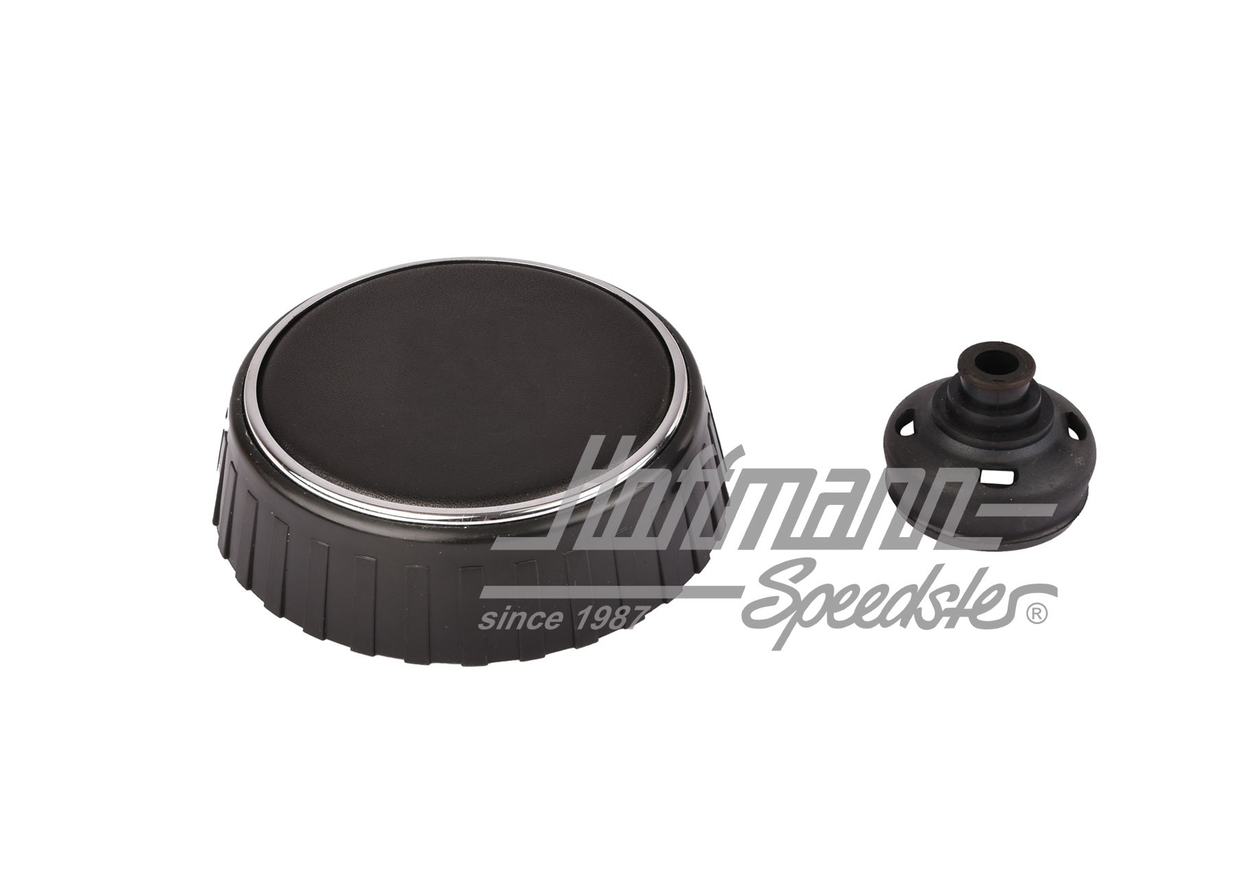 Botón del claxon, Porsche 911, .65-.69, negro                                                       