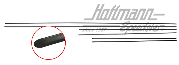 Kit de molduras, Golf Caddy, negro | 171 898 111 Caddy | 180-1185