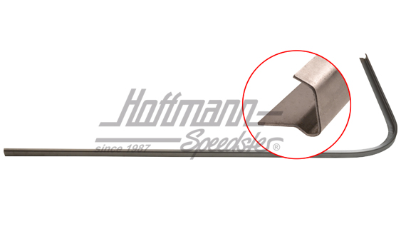 Chapa de reparación, vierteaguas, posterior, derecha | 211 817 310 R | 096-0690-02