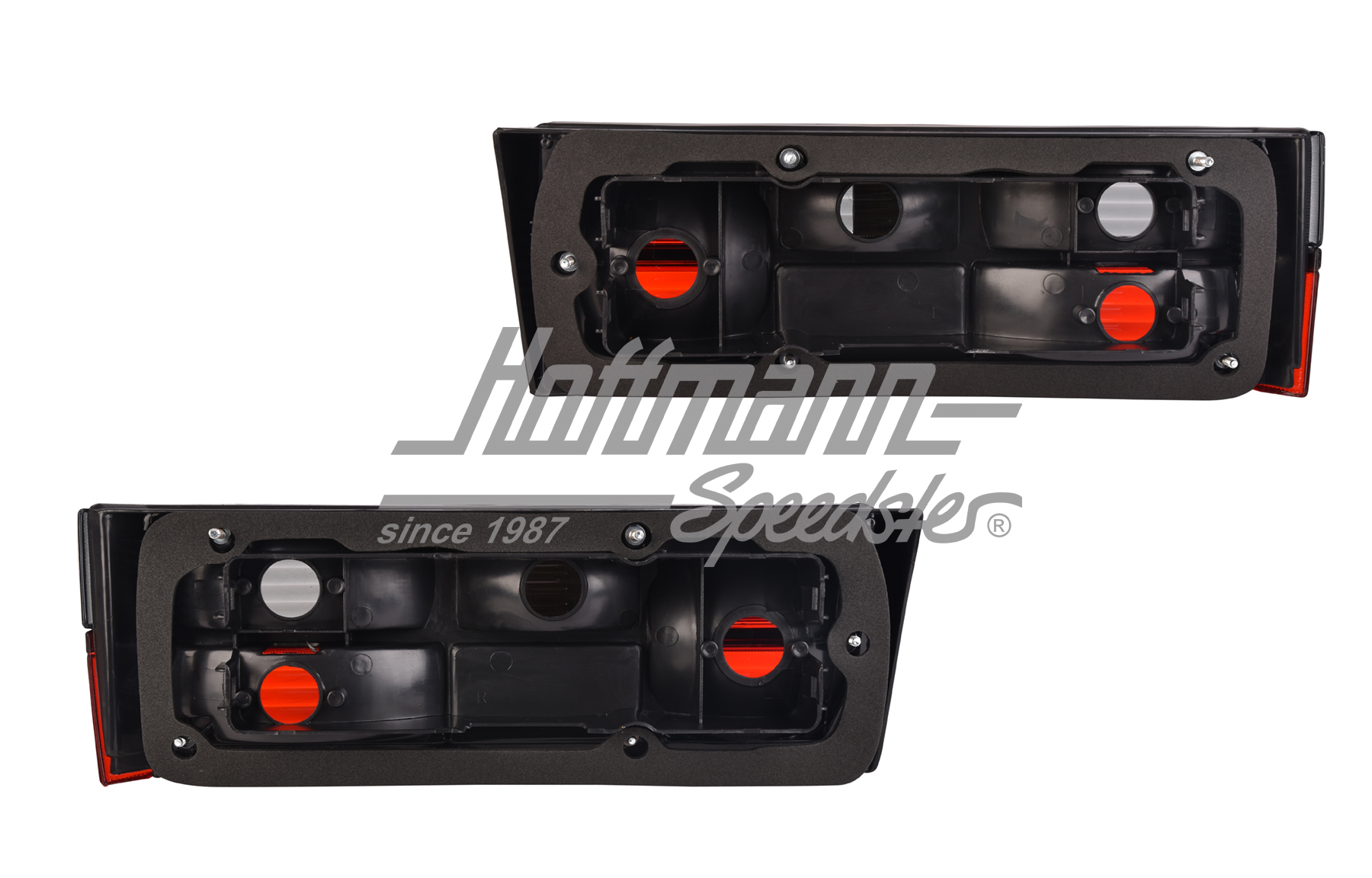 Pilotos traseros, Golf 1, 8.80-8.83, rojo/ahumado, grandes                                          