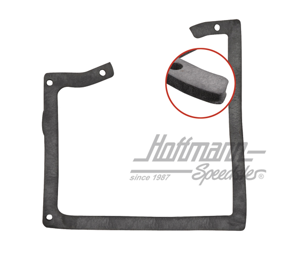 Junta, clapeta de aire lateral, izquierda / derecha                                                 