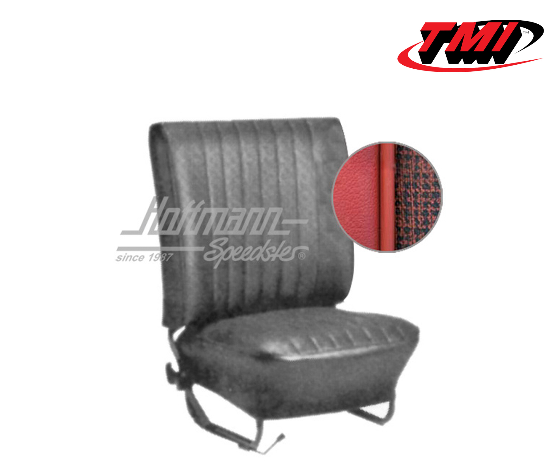 Fundas de asientos, Cabriolet, 64-67, tejido mesh, rojo ladrillo | 43-1323-23-338 | 055-6517-15