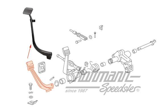 Pedal de embrague, 3.66-                                                                            