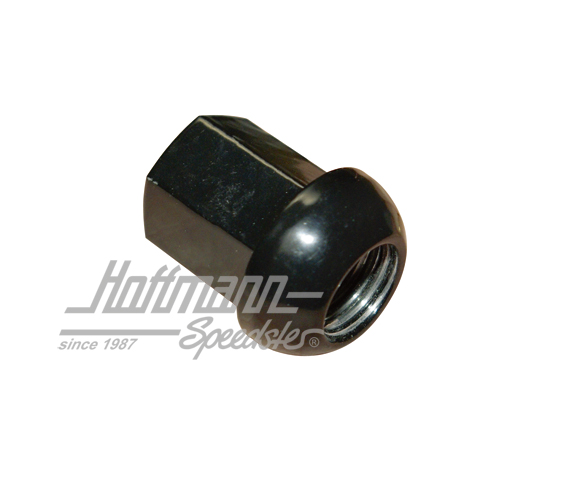 Tuerca de la rueda, aluminio, negra | 911 601 881 BLACK | 580-7205-03