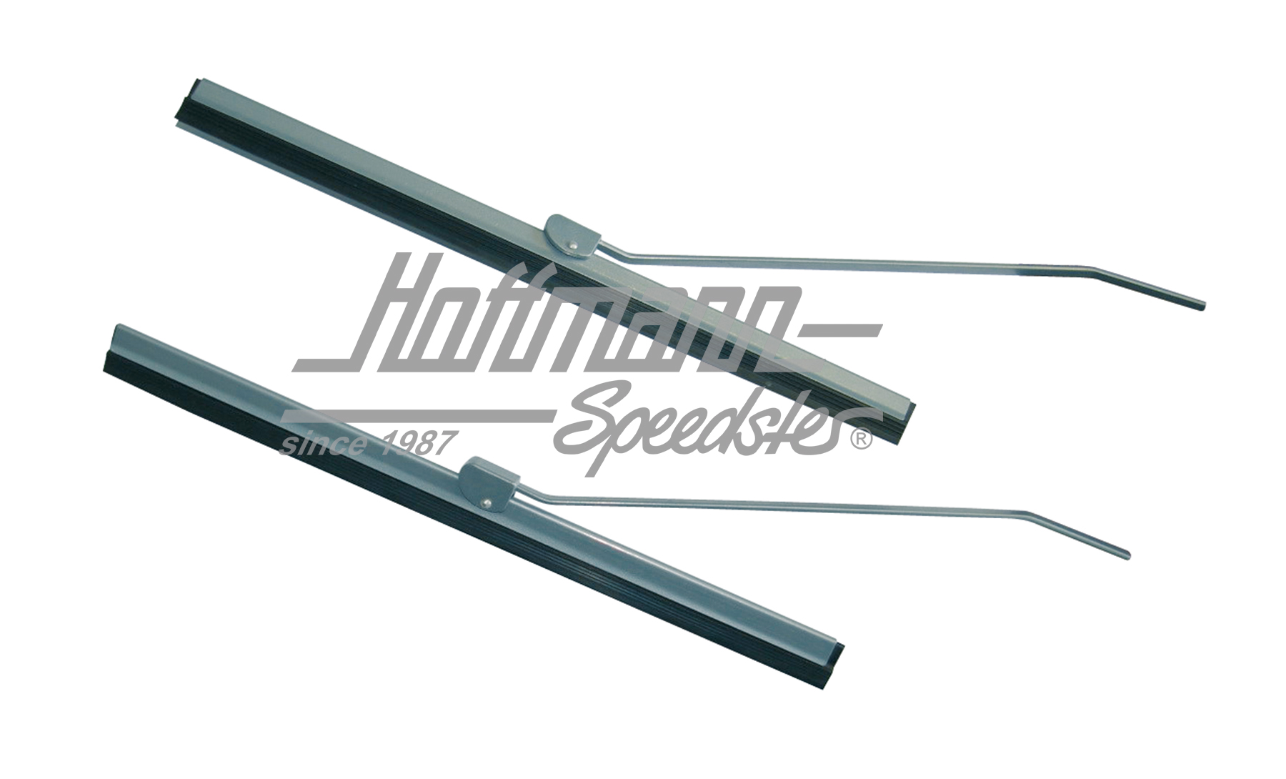 Brazos del limpiaparabrisas con escobilla 245 mm, color plata | 111 955 421 ASL | 020-4763-06