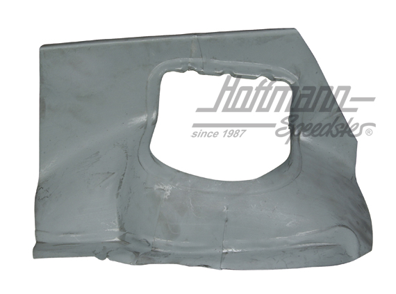 Chapa del tubo portarruedas, delantero, derecho                                                     