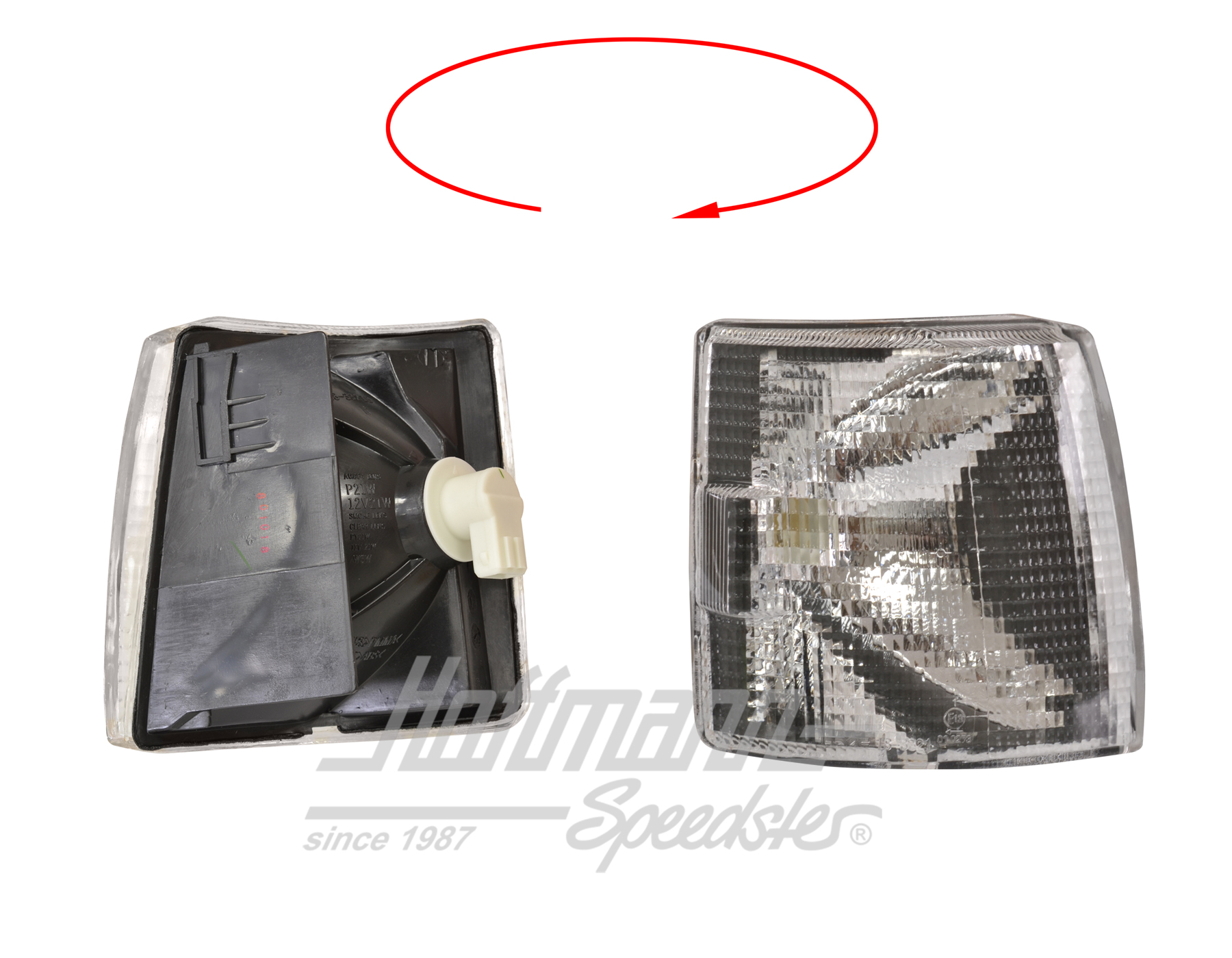 Intermitente, anterior, blanco, dcha. (corto)                                                       