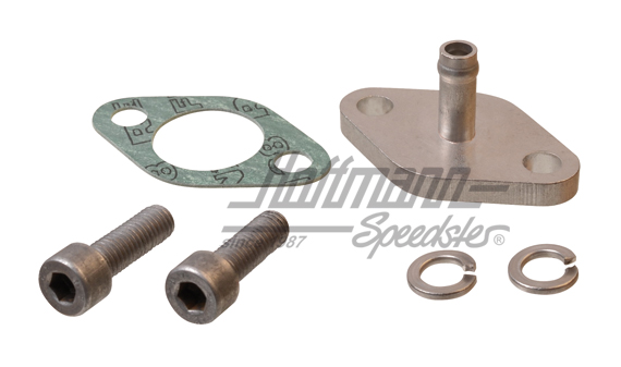 Brida del agua, culata, posterior, WBX | 025 121 160 D | 307-4024-44