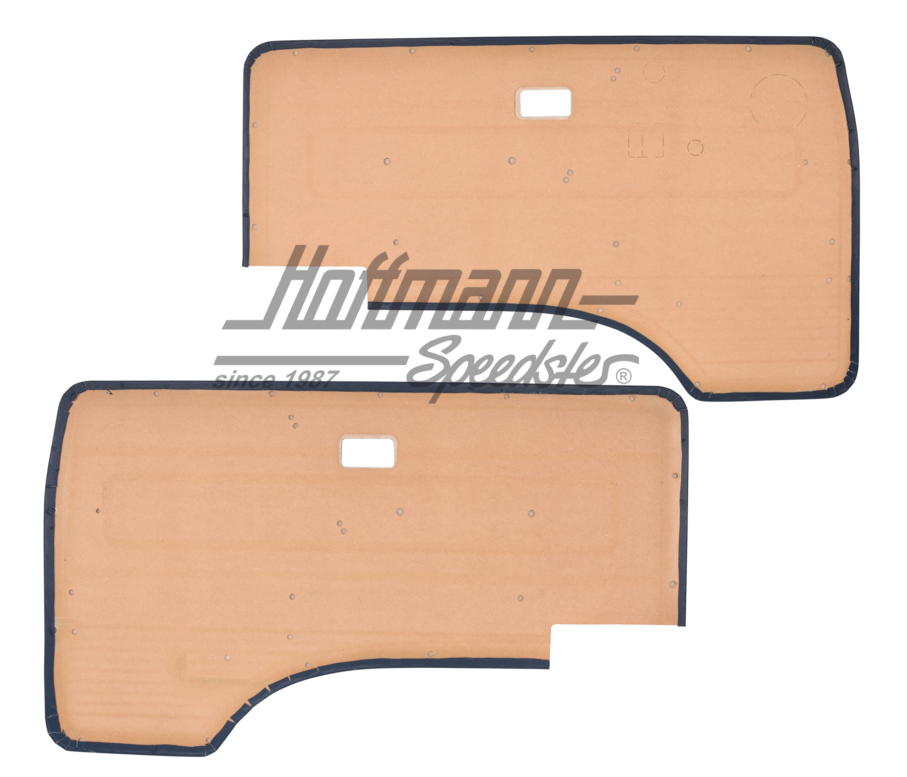 Paneles de puerta, anterior, Furgoneta T3, azul                                                     