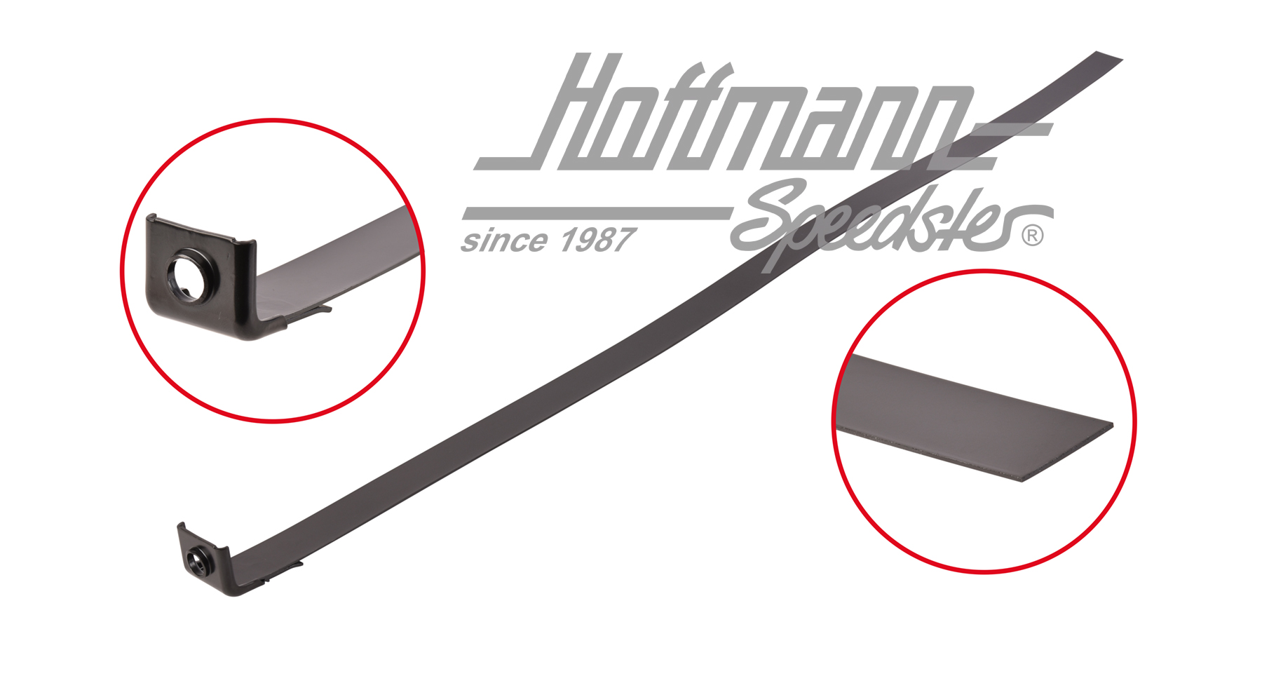 Abrazadera, depósito, Porsche 356 /A/B | 644 201 031 00 | 505-0060