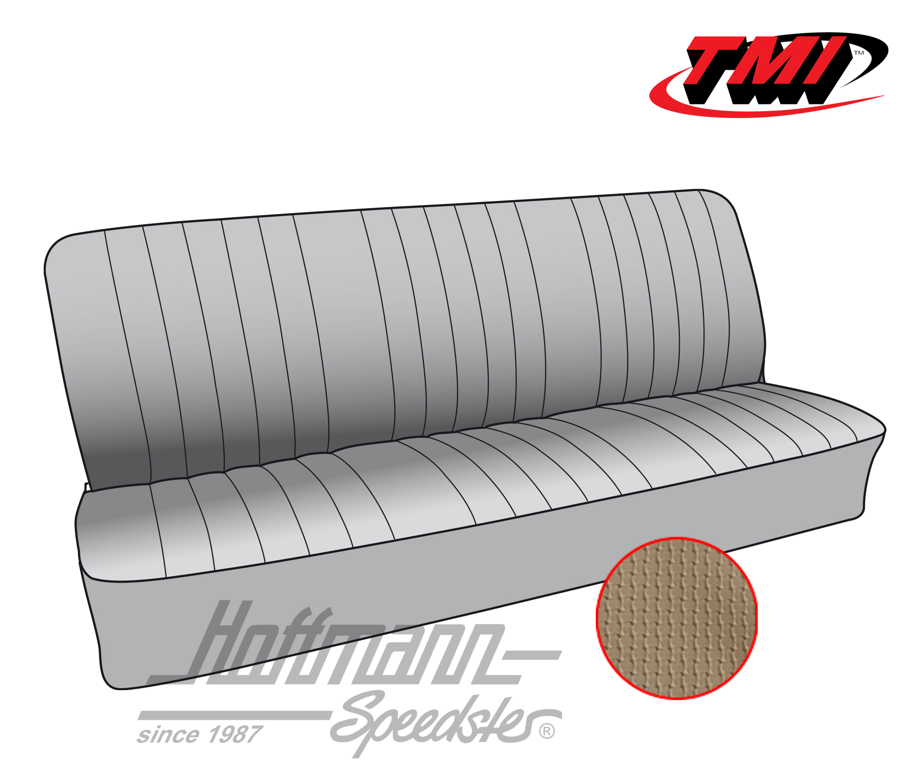 Fundas de asiento, Doble cabina, trasero 64-73, beige | 43-2128-04 | 098-0688-30