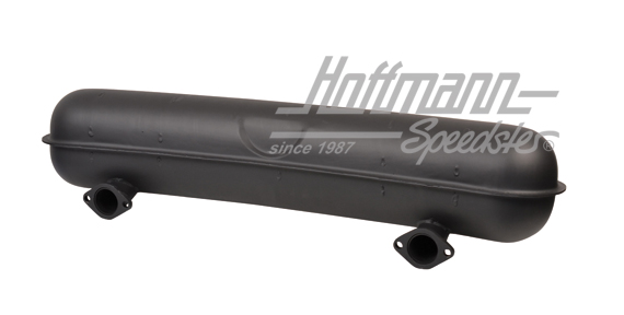 Escape deportivo, chapa de acero, 2 x 50 mm, 66-73                                                  