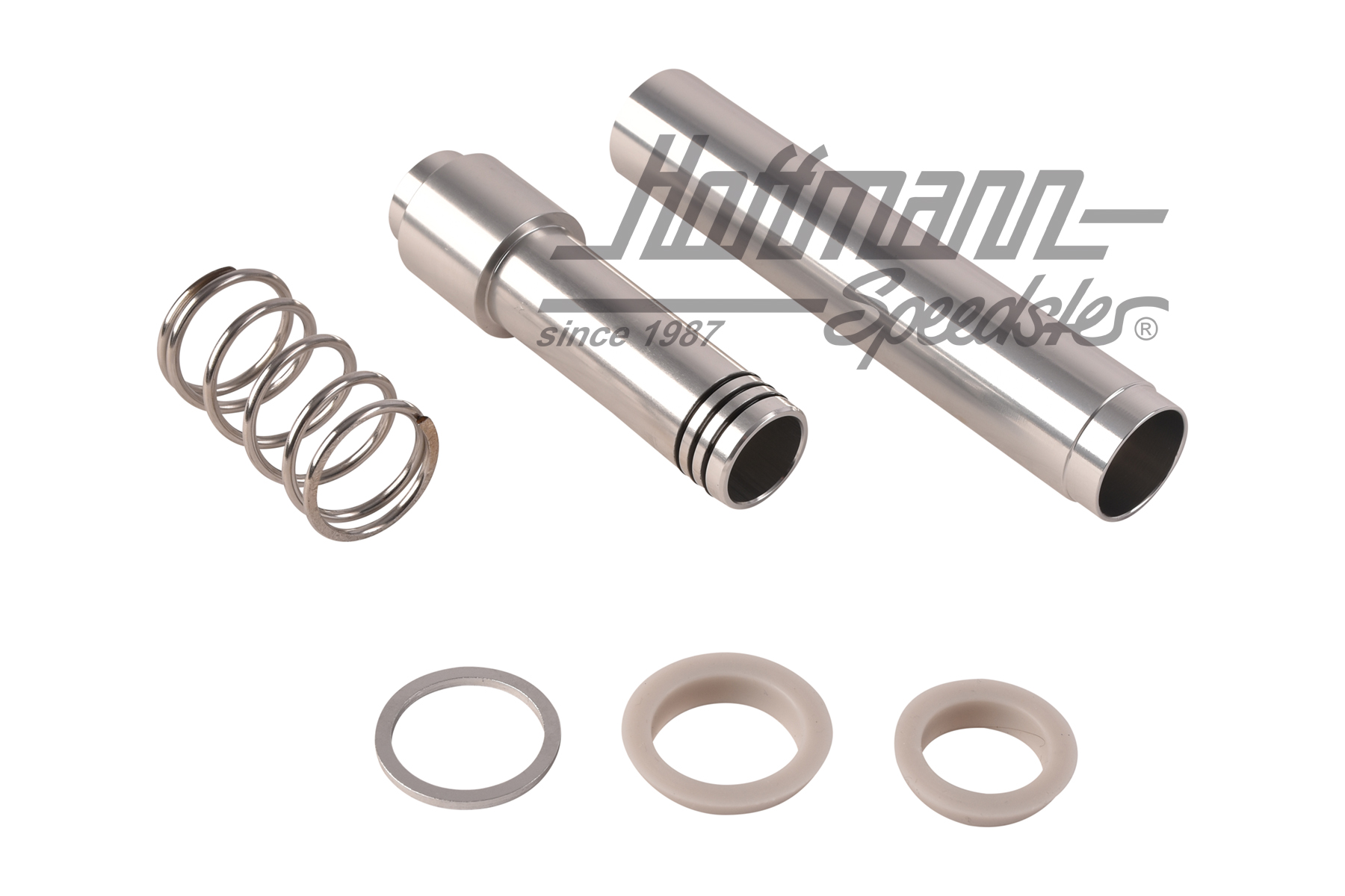 Tubo de varilla de empuje, aluminio, con resorte, CT/WBX                                            