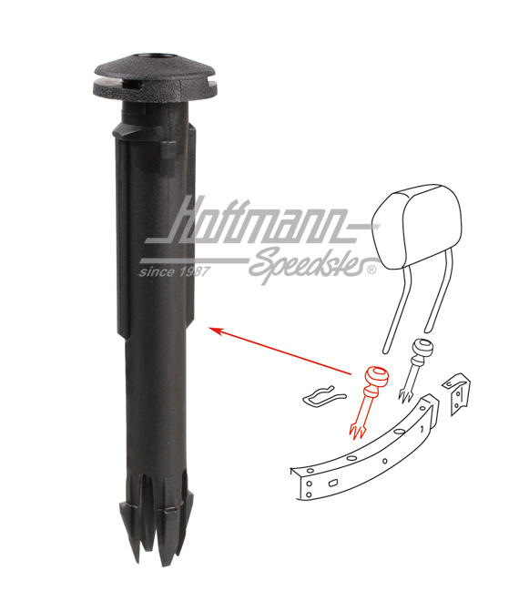 Guía, reposacabezas, 8.75- | 811 881 939 01 C | 055-7060