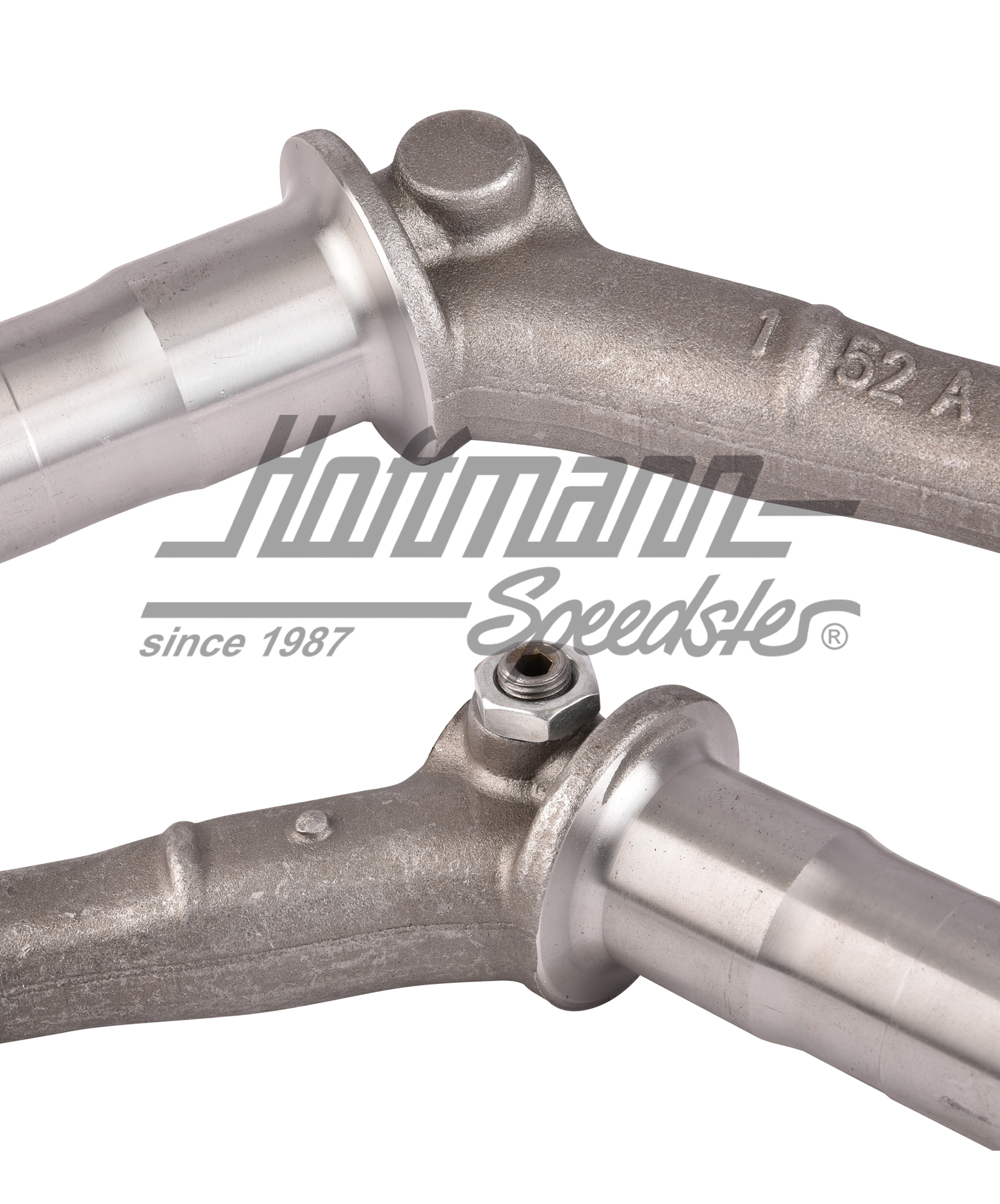 Juego de brazo soporte, con cabezas esférica, 8.65-                                                 