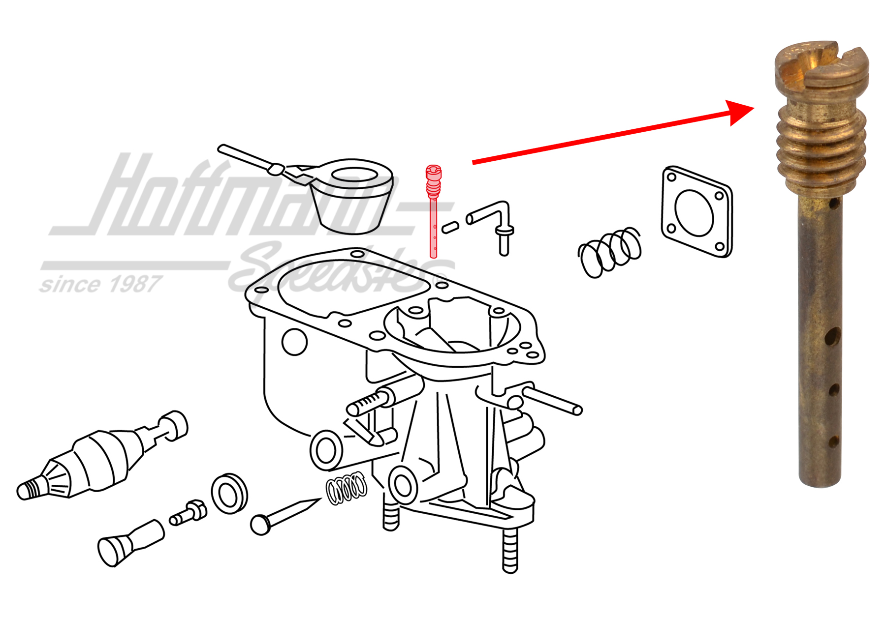 Boquilla compensadora,  125, 30 PICT-1/2 | 113 129 435 F | 020-1316-48