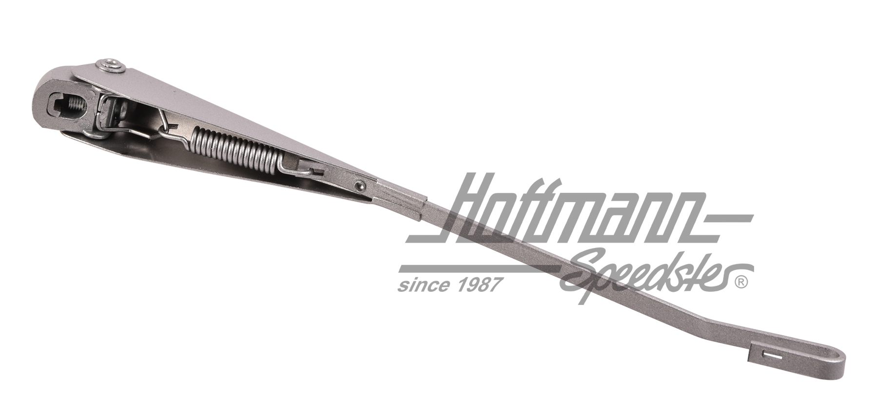 Brazo del limpiaparabrisas, 67-69/Escarabajo Económico, izqda., cromado, color plata                