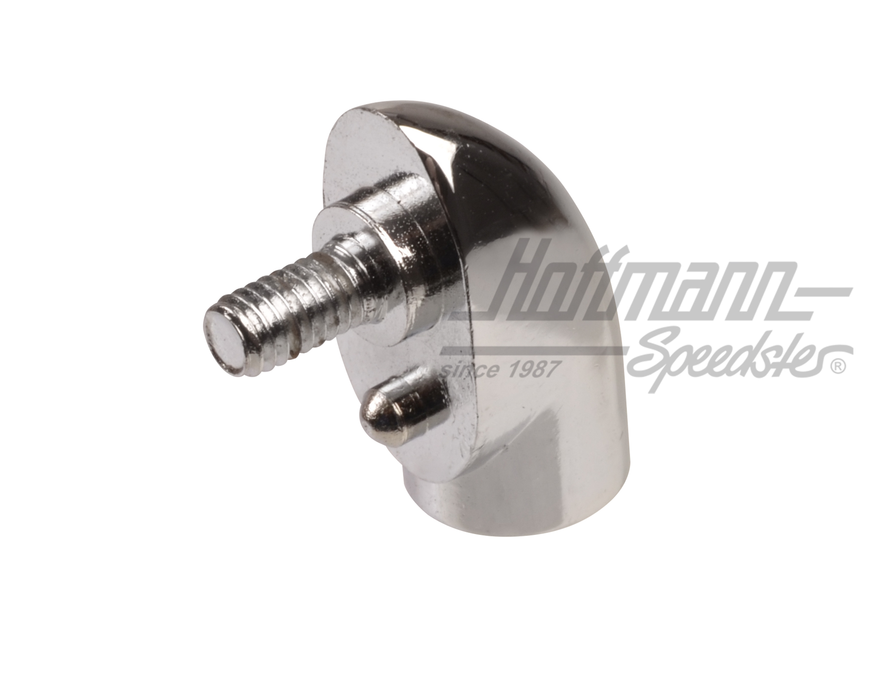 Cojinete, ventana triangular, superior, 60-65, cromo                                                