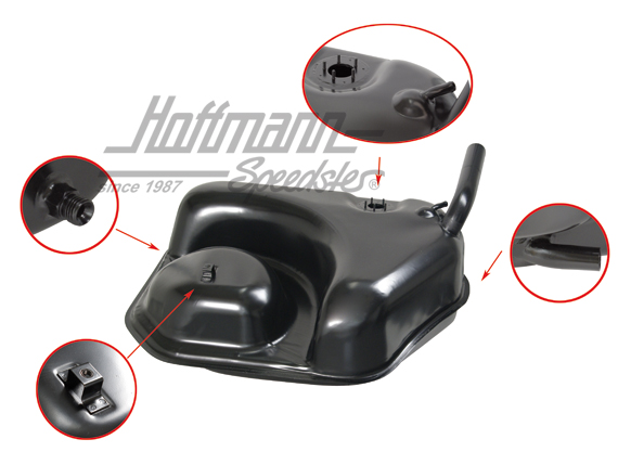 Depósito, 85l, Porsche 911, 74-89 | 930 201 010 02 | 530-2202