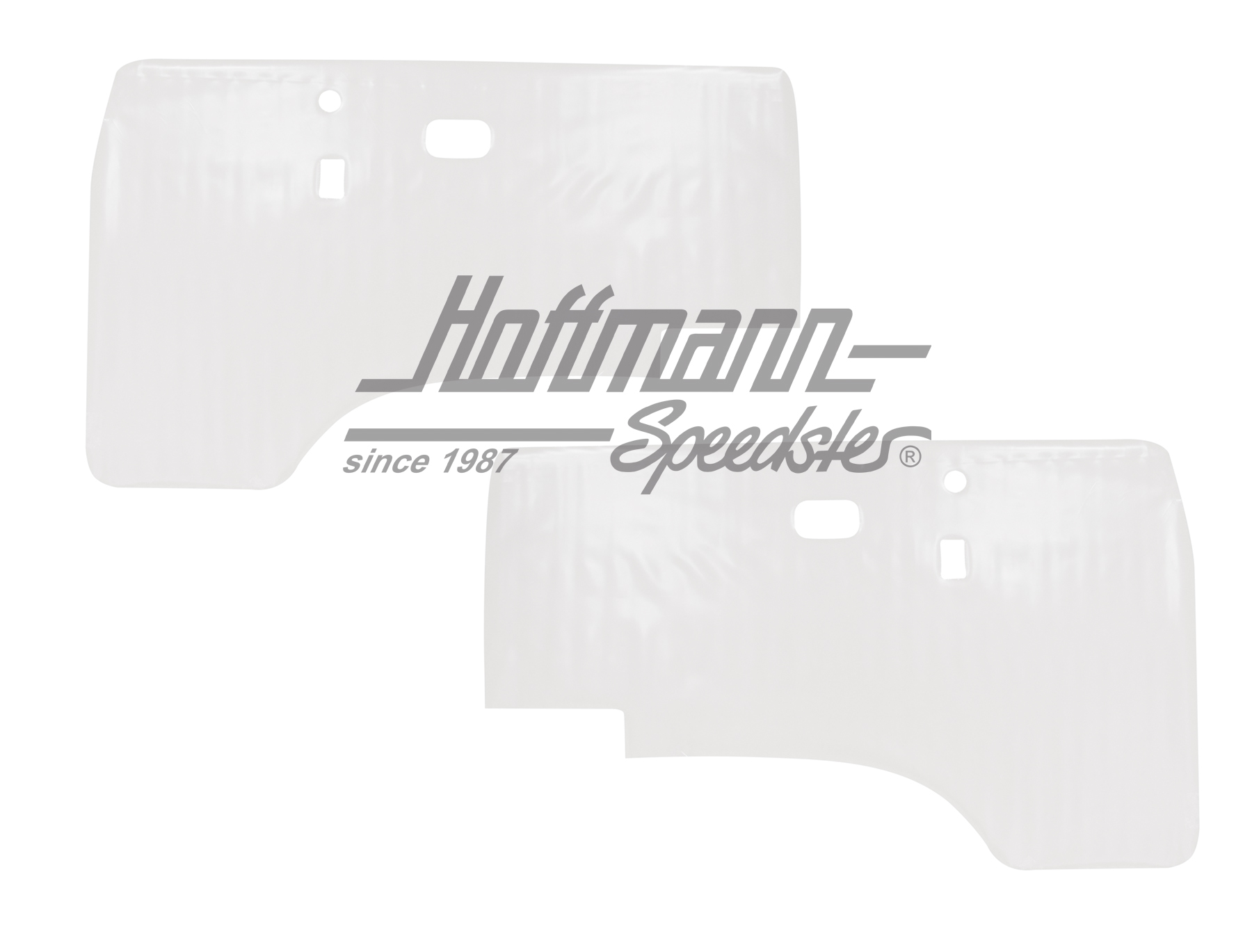 Láminas de puerta, anterior, Furgoneta T3, 5.9-7.92 (E) | 251 867 141 E / 251 867 142 E | 395-1130-10