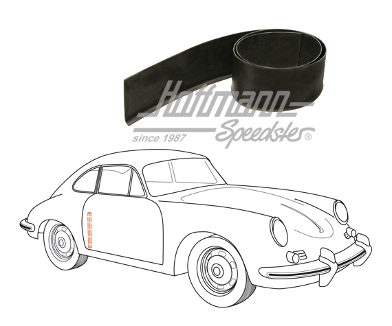 Junta de puerta, posterior, interior, 356 A/B/C                                                     