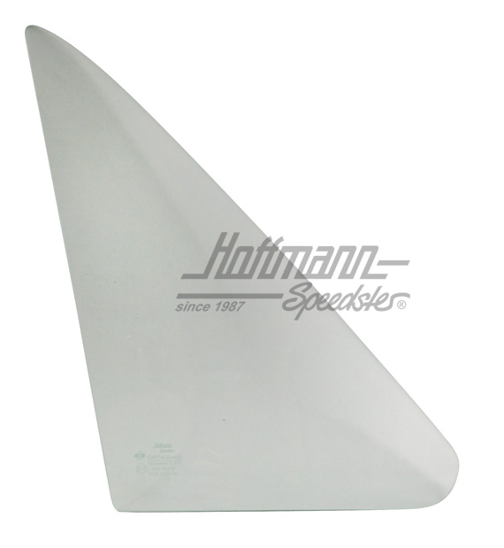 Cristal triangular, transparente, derecho, 4.74- | 171 845 252 | 180-8160-02