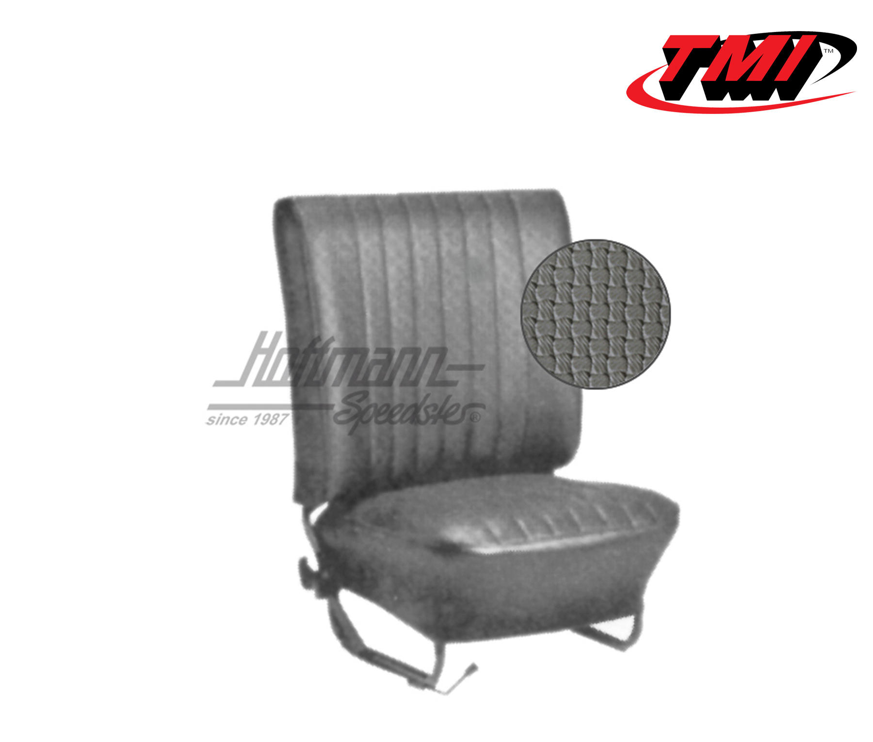 Fundas de asientos, Sedán, 67-72, tejido de cesta, gris | 43-1130-06 | 055-5935