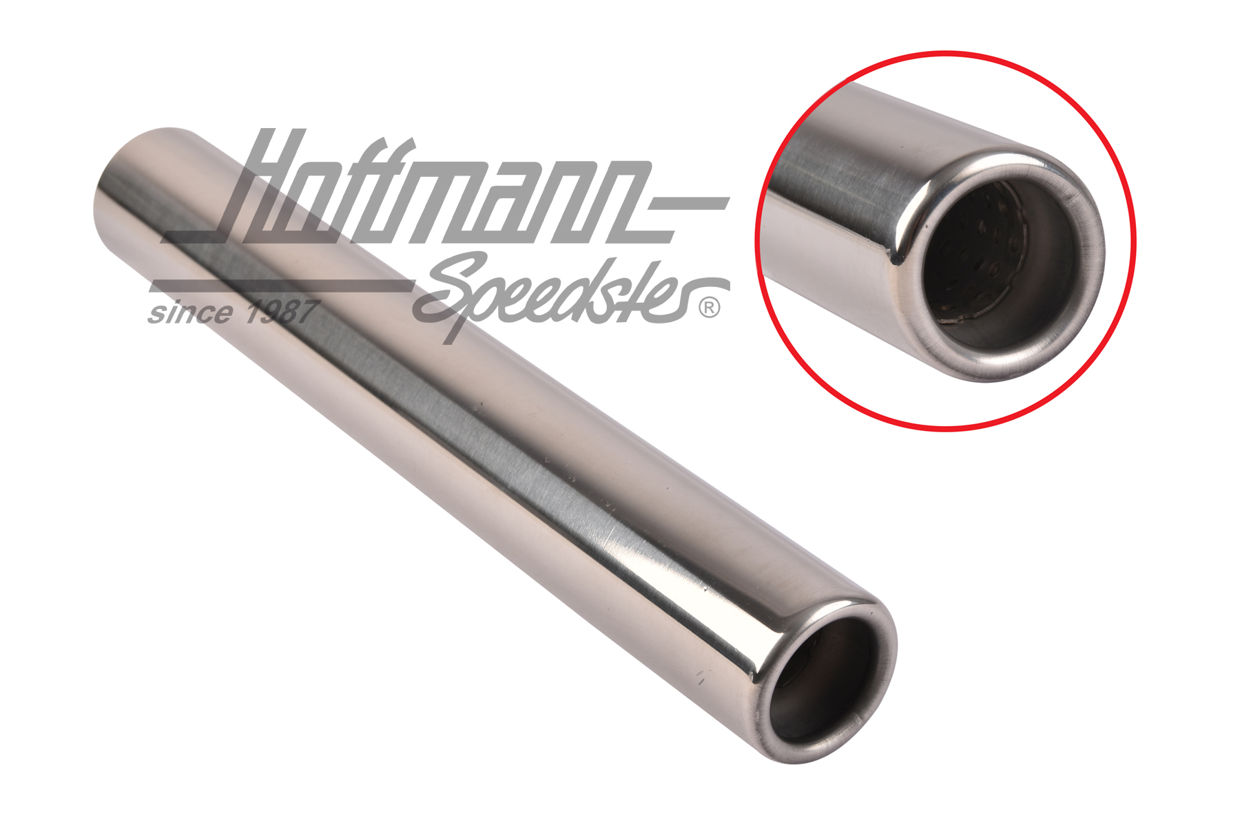 Tubo final de escape, de serie, 245mm, acero inoxidable, Calidad superior  
 | 113 251 163 | 020-3406-15
